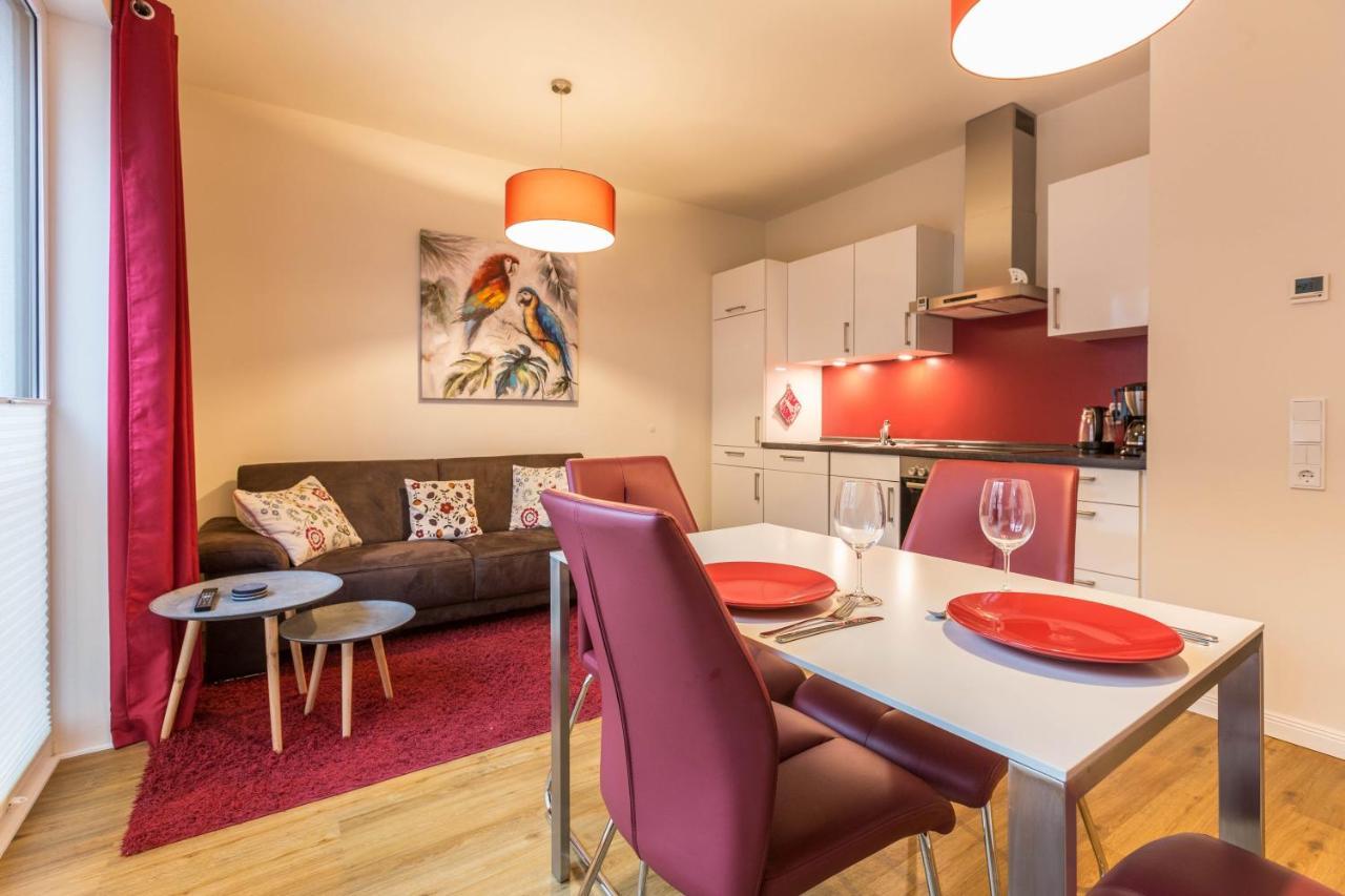 Ferienwohnung Buesumperle Rot Buitenkant foto