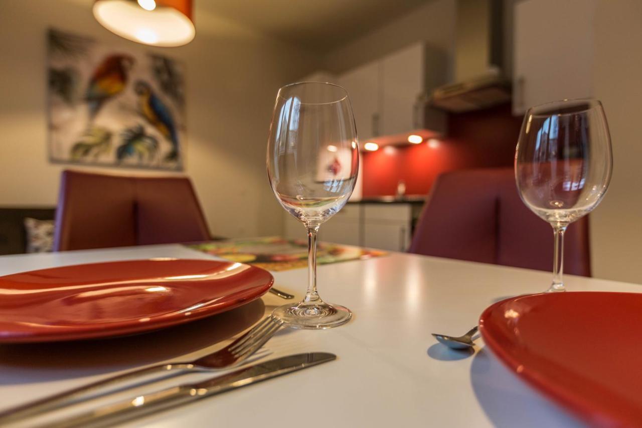 Ferienwohnung Buesumperle Rot Buitenkant foto