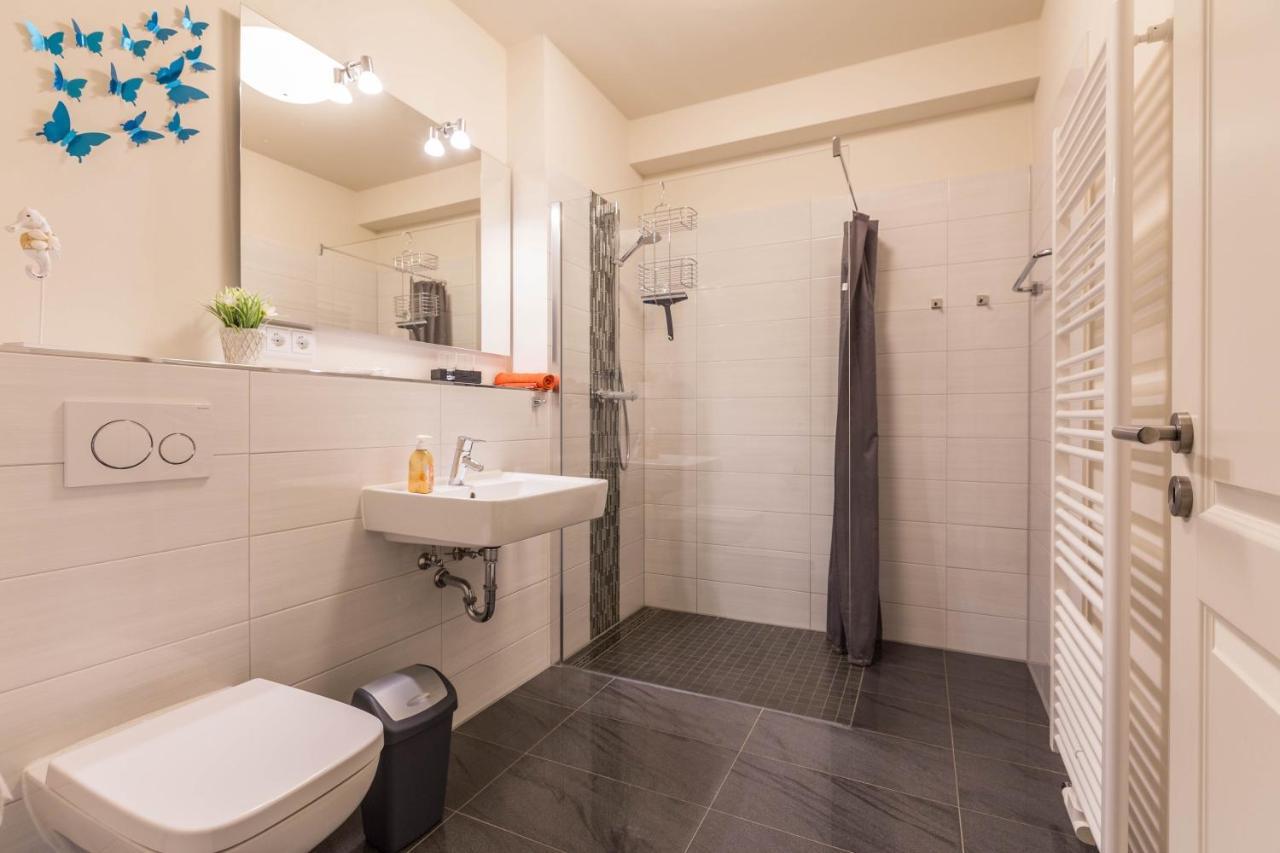 Ferienwohnung Buesumperle Rot Buitenkant foto